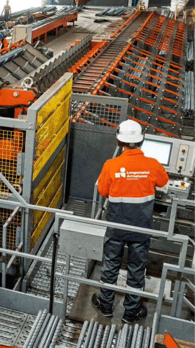 Longometal Armatures, filiale du Groupe Sonasid spécialisée dans les armatures